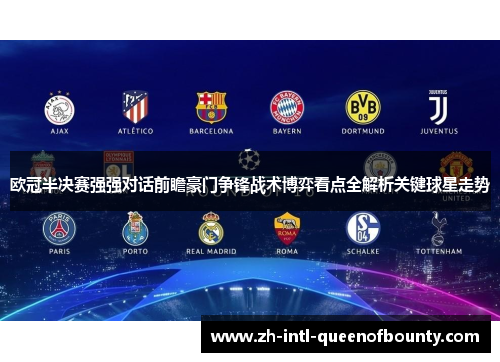 欧冠半决赛强强对话前瞻豪门争锋战术博弈看点全解析关键球星走势 欧冠半决赛强强对话前瞻豪门争锋战术博弈看点全解析关键球星走势